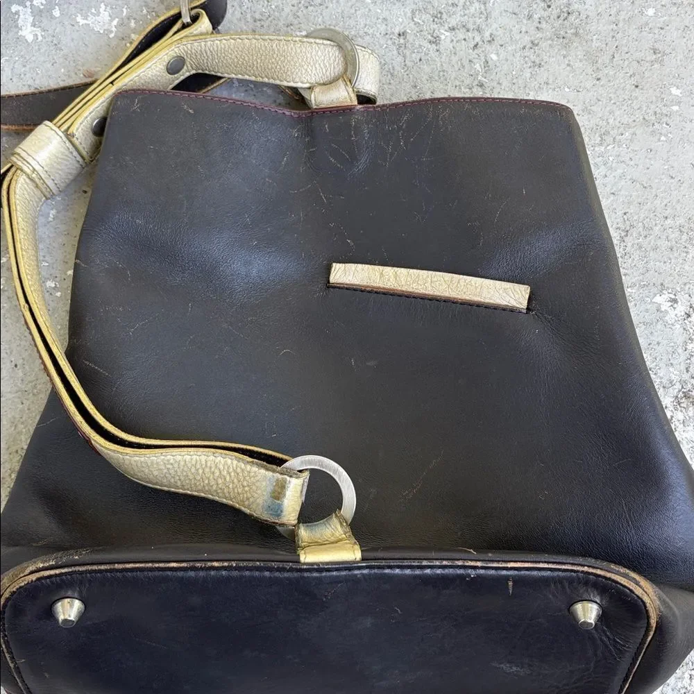 Mario Hernandez butterfly hobo bag